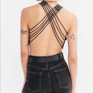 Strappy Back Crop Top